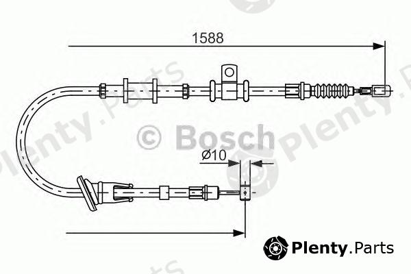  BOSCH part 1987482246 Cable, parking brake