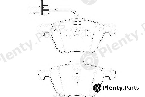  WAGNER part WBP23269B Brake Pad Set, disc brake