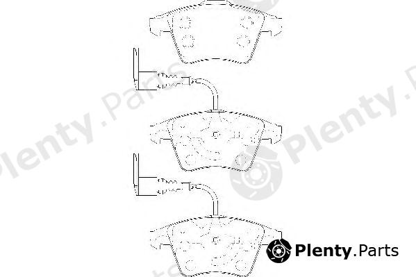  WAGNER part WBP23749A Brake Pad Set, disc brake