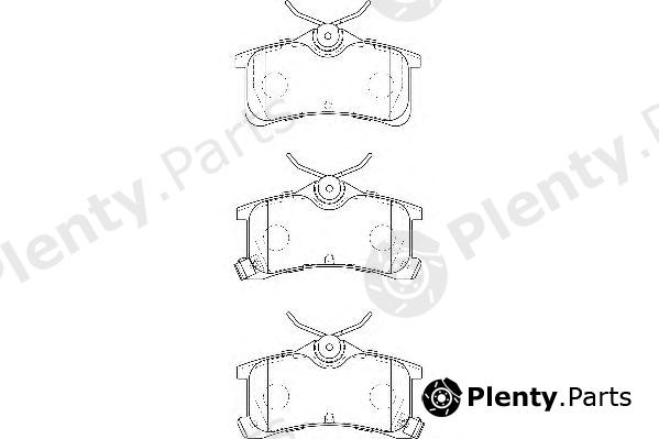  WAGNER part WBP24013A Brake Pad Set, disc brake