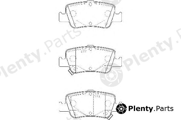  WAGNER part WBP24664A Brake Pad Set, disc brake