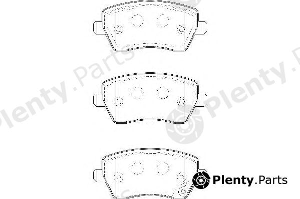  WAGNER part WBP23973B Brake Pad Set, disc brake
