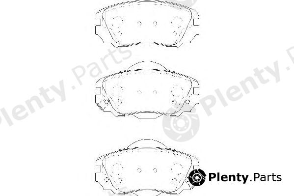  WAGNER part WBP24415A Brake Pad Set, disc brake