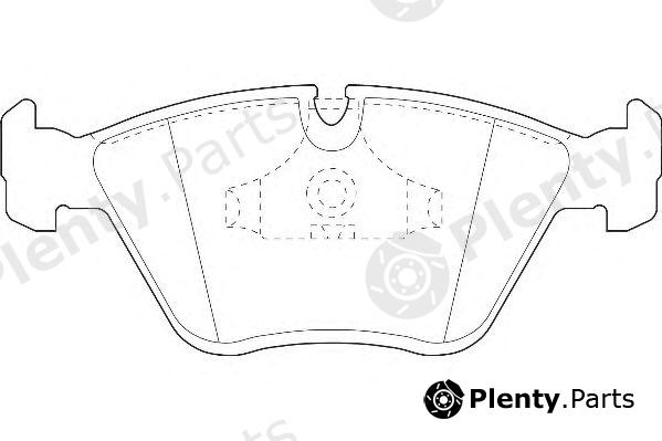  WAGNER part WBP20968A Brake Pad Set, disc brake