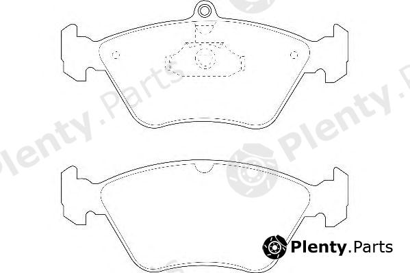  WAGNER part WBP21411A Brake Pad Set, disc brake