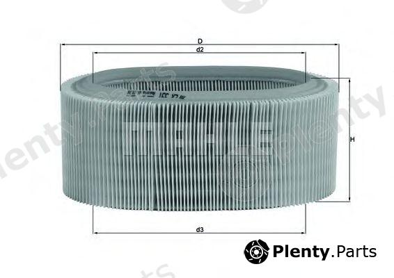  KNECHT part LX331 Air Filter