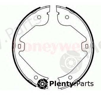  JURID part 362440J Brake Shoe Set, parking brake