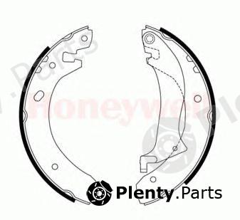  BENDIX part 362463B Brake Shoe Set