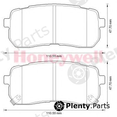  BENDIX part 572596B Brake Pad Set, disc brake