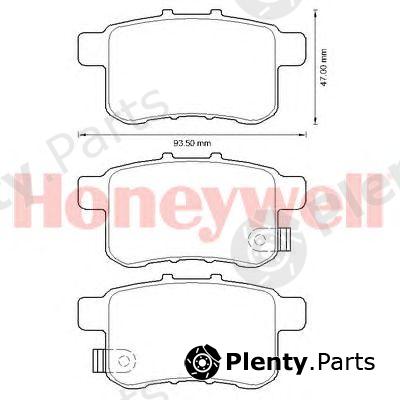  BENDIX part 572626B Brake Pad Set, disc brake