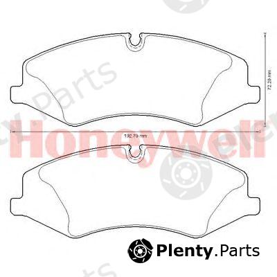  BENDIX part 573333B Brake Pad Set, disc brake