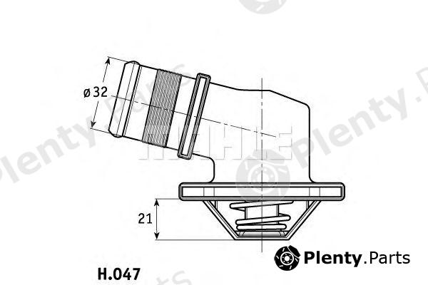  BEHR THERMOT-TRONIK part TI18189 Thermostat, coolant
