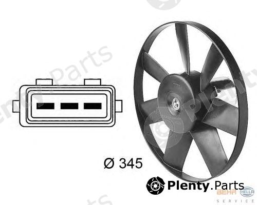 HELLA part 8EW009144-611 (8EW009144611) Fan, radiator