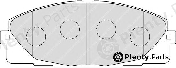  FERODO part FVR4327 Brake Pad Set, disc brake