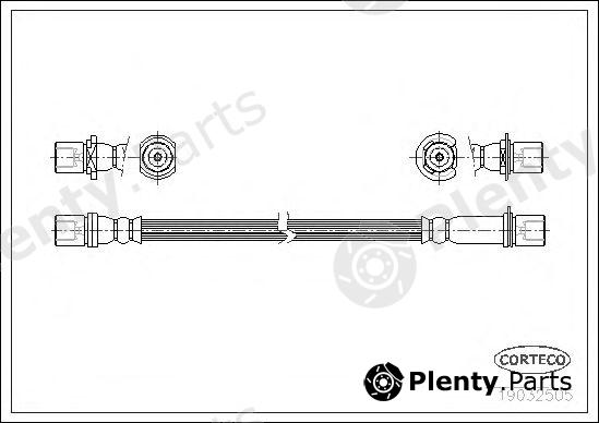  CORTECO part 19032505 Brake Hose