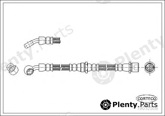 CORTECO part 19032508 Brake Hose