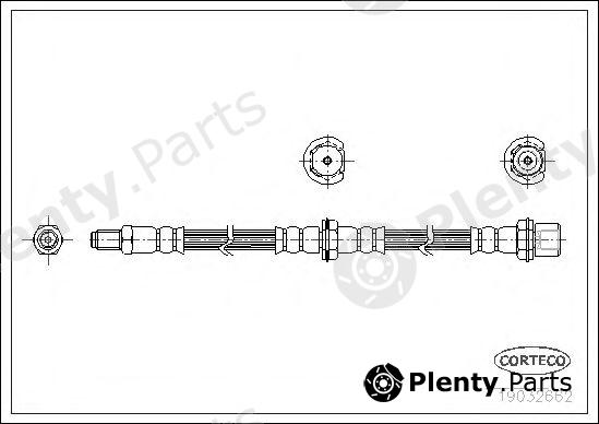  CORTECO part 19032662 Brake Hose