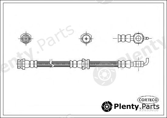  CORTECO part 19033016 Brake Hose