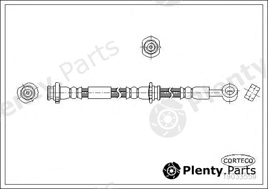  CORTECO part 19033559 Brake Hose