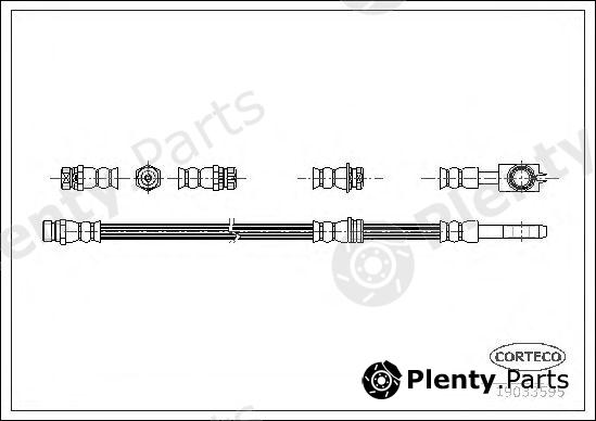  CORTECO part 19033595 Brake Hose