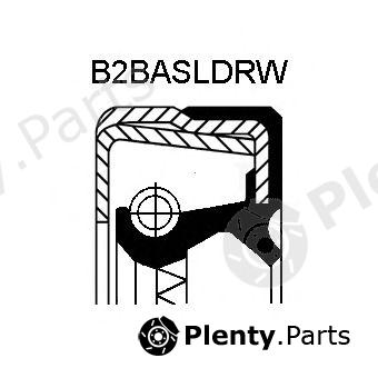  CORTECO part 12014601B Shaft Seal, wheel hub