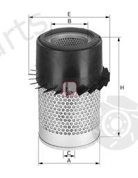  SOFIMA part S7282A Air Filter
