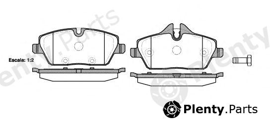  ROADHOUSE part 21131.10 (2113110) Brake Pad Set, disc brake
