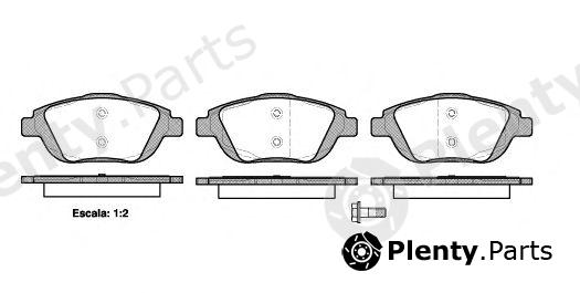  ROADHOUSE part 21392.00 (2139200) Brake Pad Set, disc brake