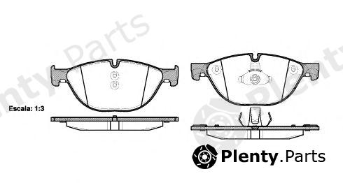  ROADHOUSE part 21414.00 (2141400) Brake Pad Set, disc brake