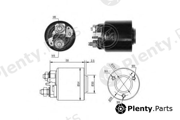  ERA part ZM491 Solenoid Switch, starter