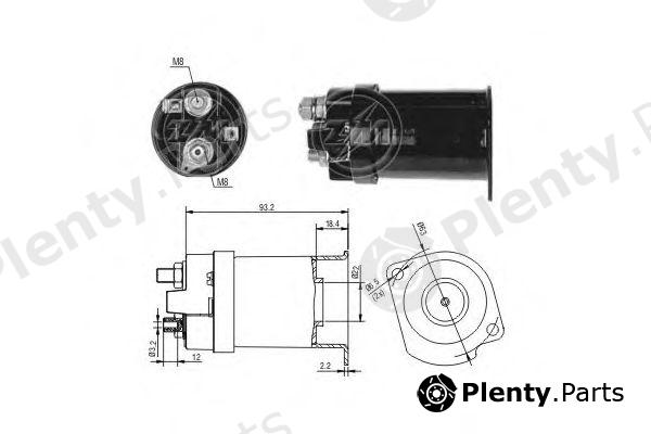  ERA part ZM556 Solenoid Switch, starter