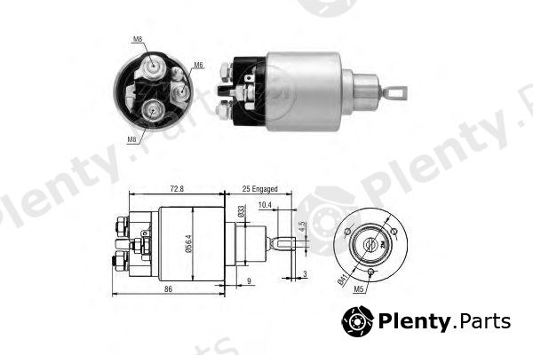  ERA part ZM5973 Solenoid Switch, starter
