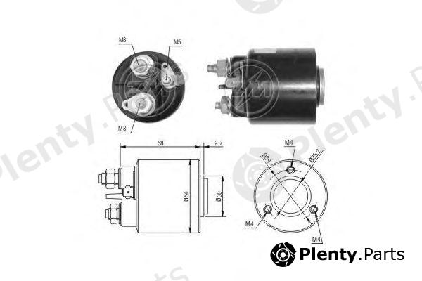  ERA part ZM599 Solenoid Switch, starter