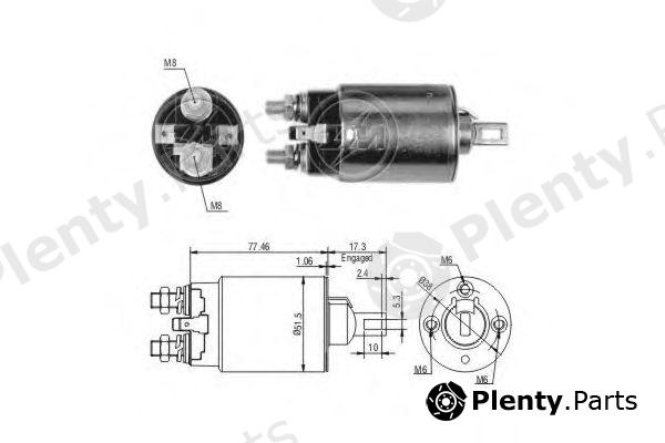  ERA part ZM694 Solenoid Switch, starter