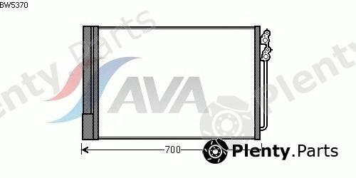 AVA QUALITY COOLING part BW5370 Condenser, air conditioning