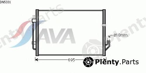  AVA QUALITY COOLING part DN5331 Condenser, air conditioning
