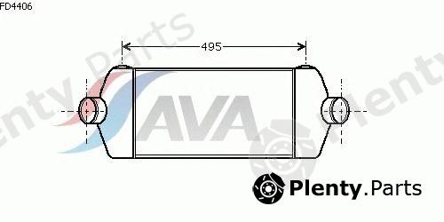  AVA QUALITY COOLING part FD4406 Intercooler, charger