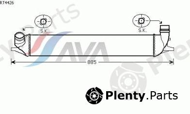  AVA QUALITY COOLING part RT4426 Intercooler, charger