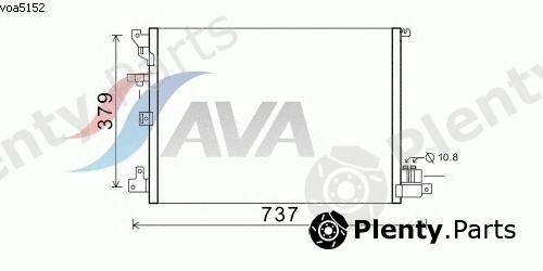  AVA QUALITY COOLING part VOA5152 Condenser, air conditioning