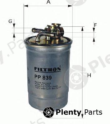  FILTRON part PP839/10 (PP83910) Fuel filter