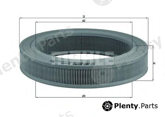  MAHLE ORIGINAL part LX113 Air Filter