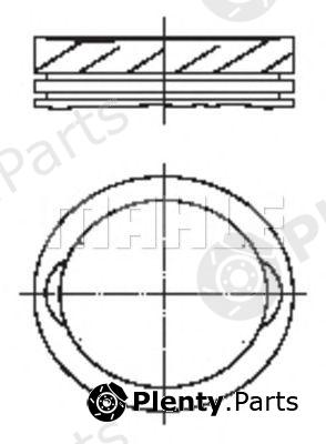  MAHLE ORIGINAL part 0381300 Piston