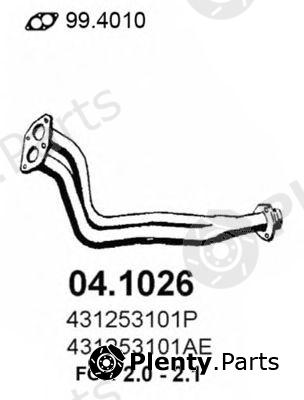 ASSO part 04.1026 (041026) Exhaust Pipe