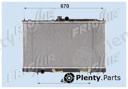 FRIGAIR part 0116.3030 (01163030) Radiator, engine cooling