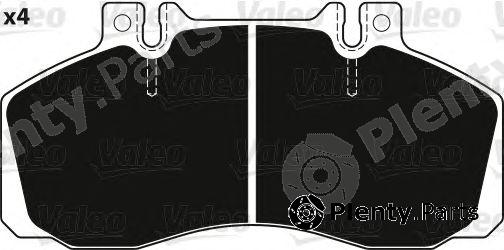  VALEO part 882240 Brake Pad Set, disc brake