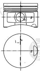  KOLBENSCHMIDT part 99559600 Piston