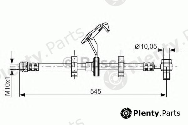  BOSCH part 1987481078 Brake Hose