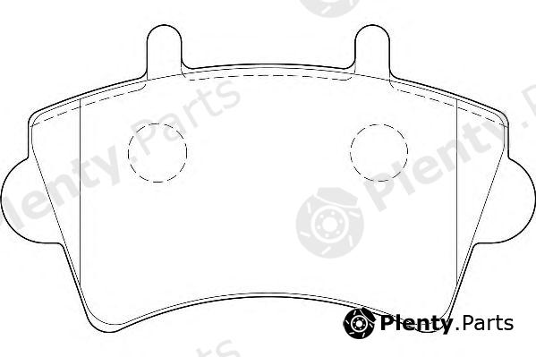  WAGNER part WBP23613A Brake Pad Set, disc brake