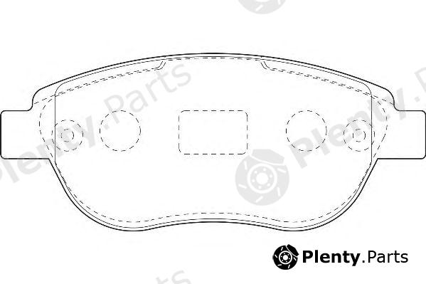  WAGNER part WBP23600A Brake Pad Set, disc brake