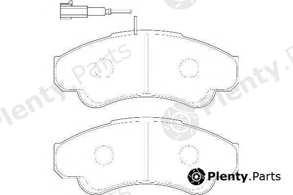  WAGNER part WBP23919A Brake Pad Set, disc brake